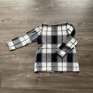 Pretty tartan/plaid sweater - Size XS